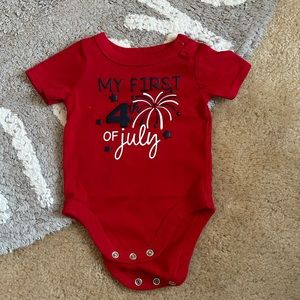 4th of July Onesie
